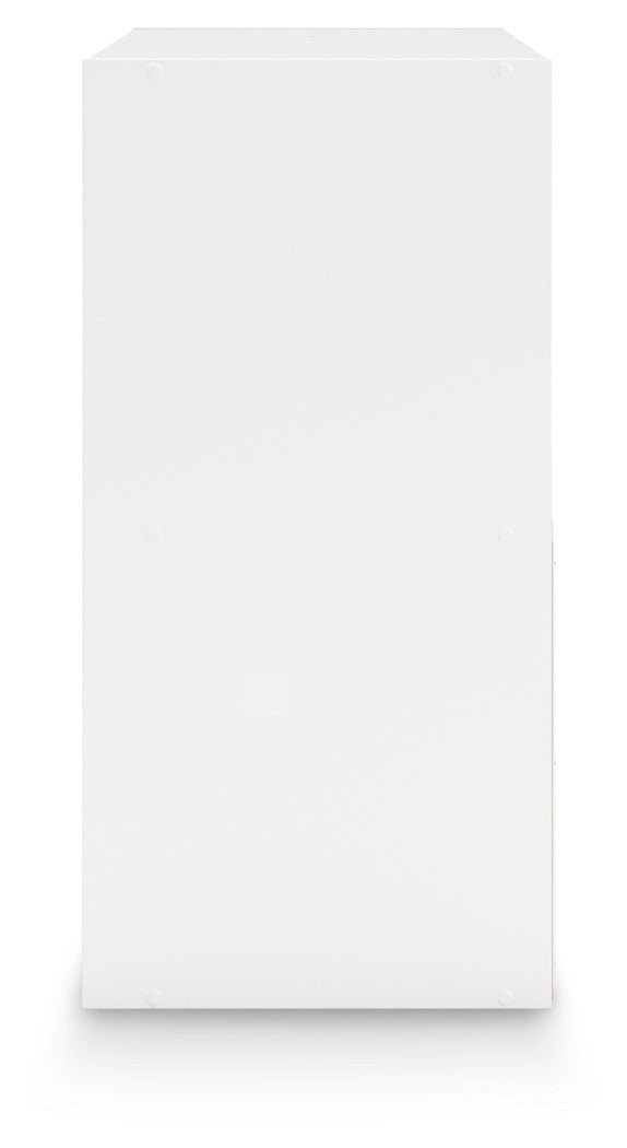 Onita White Four Cube Organizer from Ashley - Luna Furniture