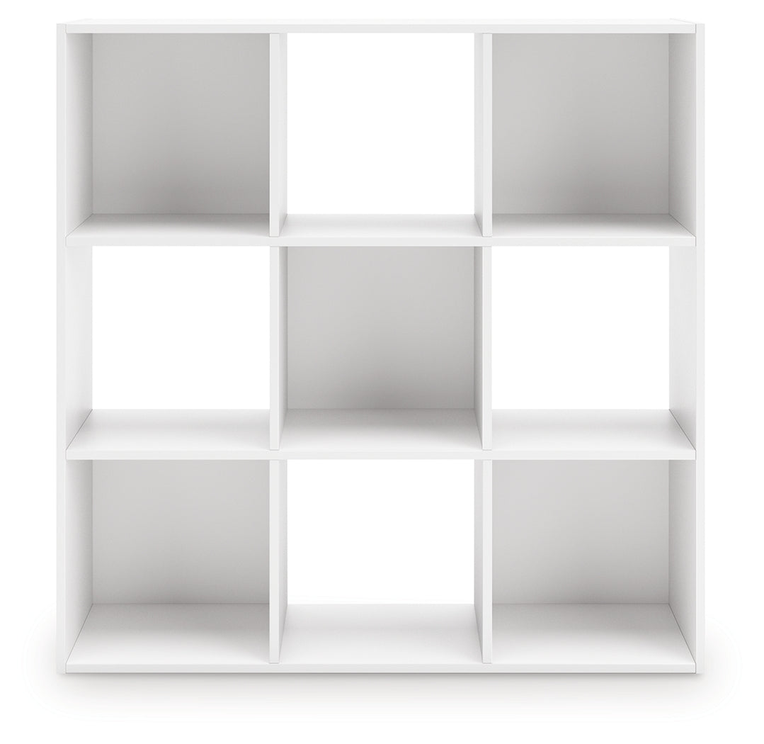Onita White Nine Cube Organizer from Ashley - Luna Furniture
