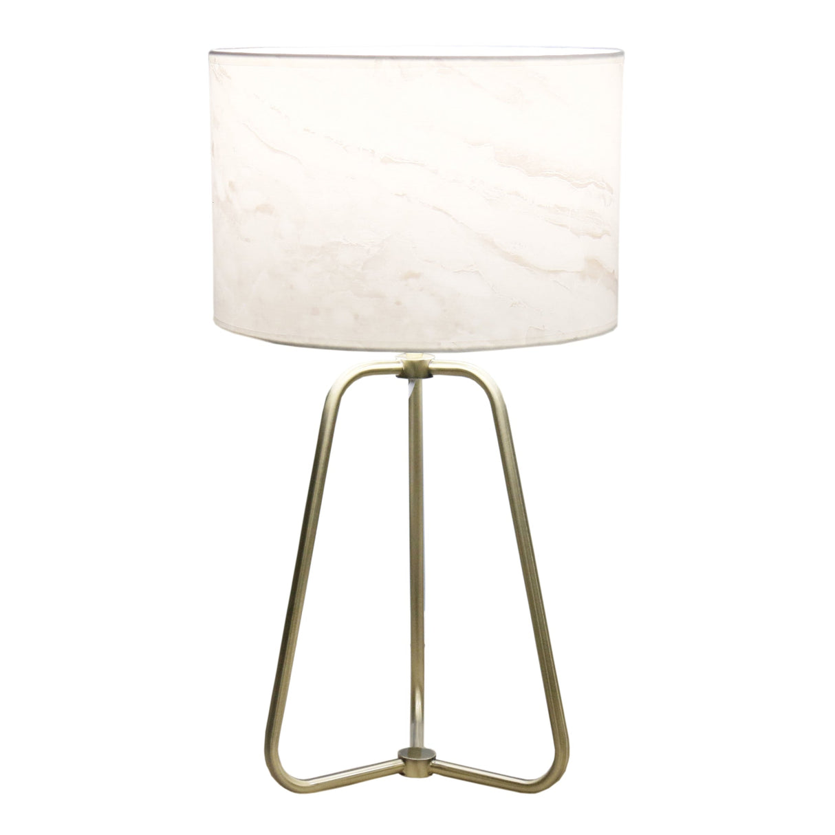 Optima Marble Lampshade Table Lamp - Bronze from Ashcroft Furniture - Luna Furniture
