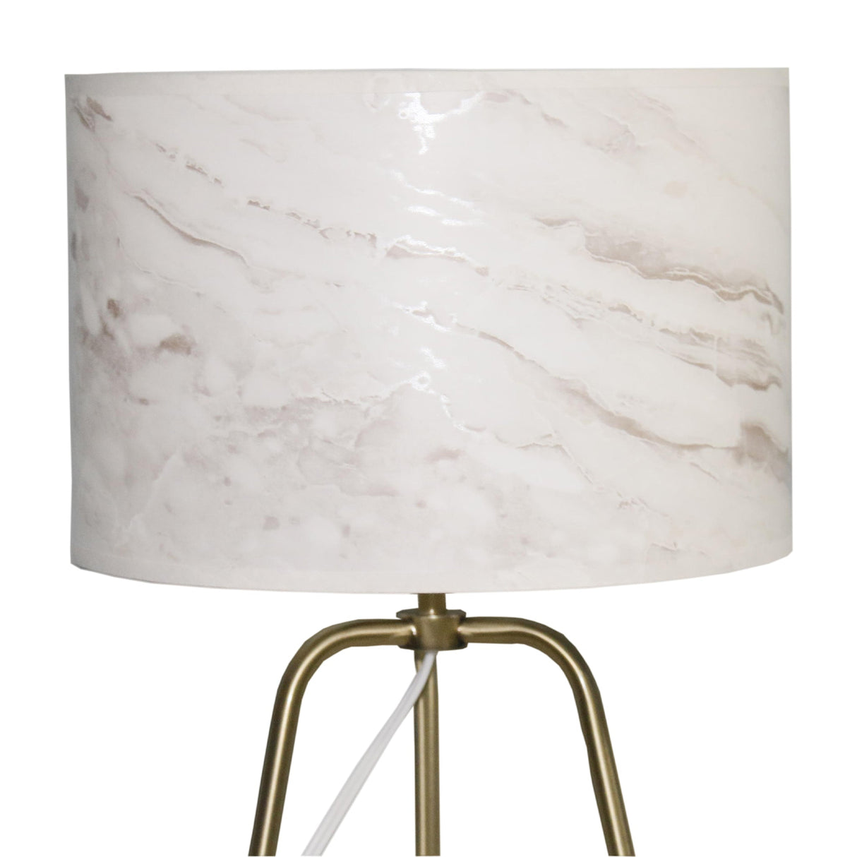 Optima Marble Lampshade Table Lamp - Bronze from Ashcroft Furniture - Luna Furniture