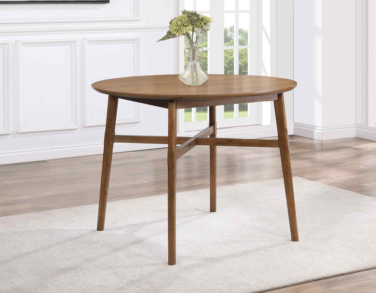 Oslo 46″ Round Counter Table from Steve Silver - Luna Furniture