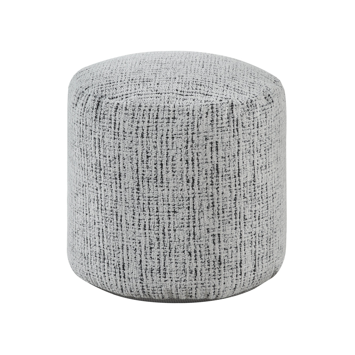 Easley Multi-Color Cylindrical Chenille Pouf from Homelegance - Luna Furniture
