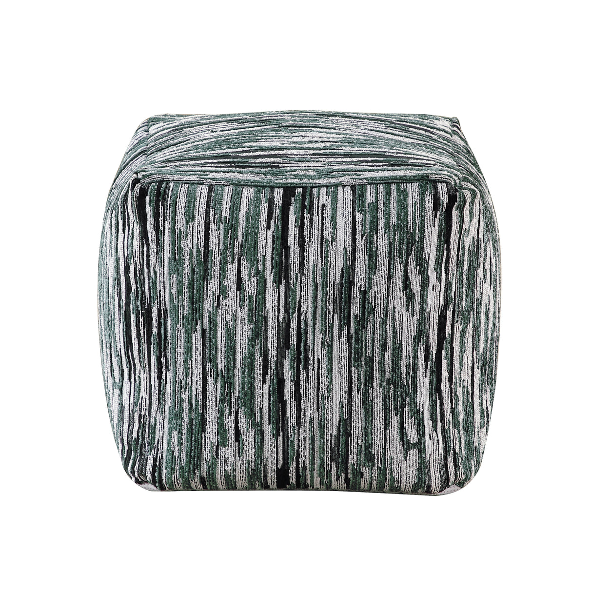 Easley Multi-Color Jacquard Pouf from Homelegance - Luna Furniture