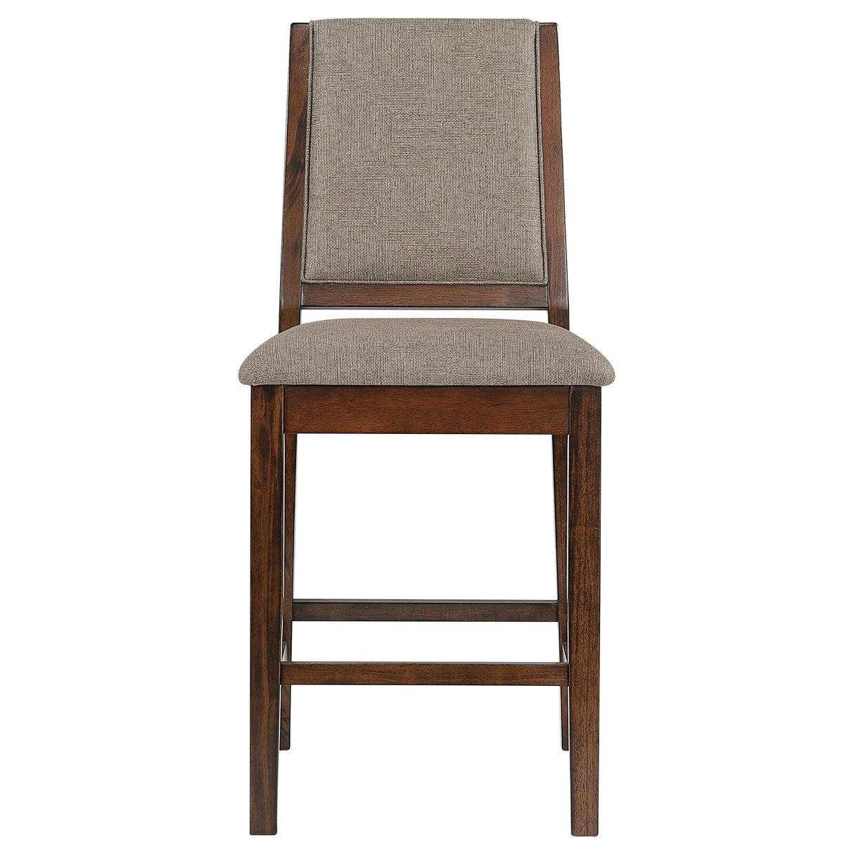 Patterson Mango Oak Upholstered Counter Chair, Set of 2 from Coaster - Luna Furniture