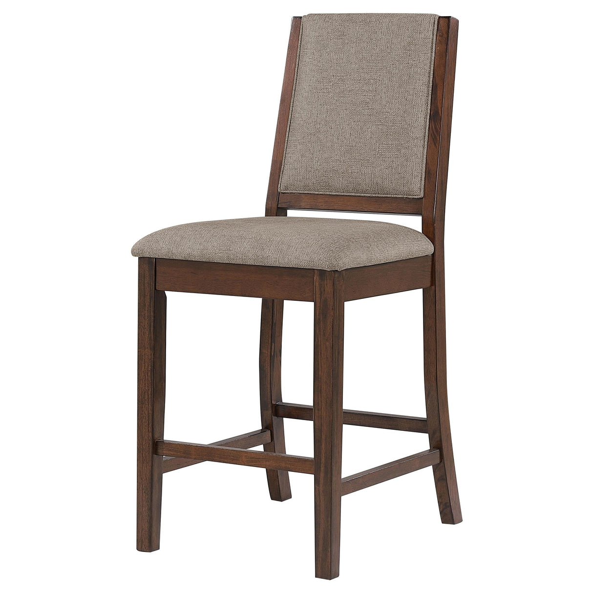 Patterson Mango Oak Upholstered Counter Chair, Set of 2 from Coaster - Luna Furniture