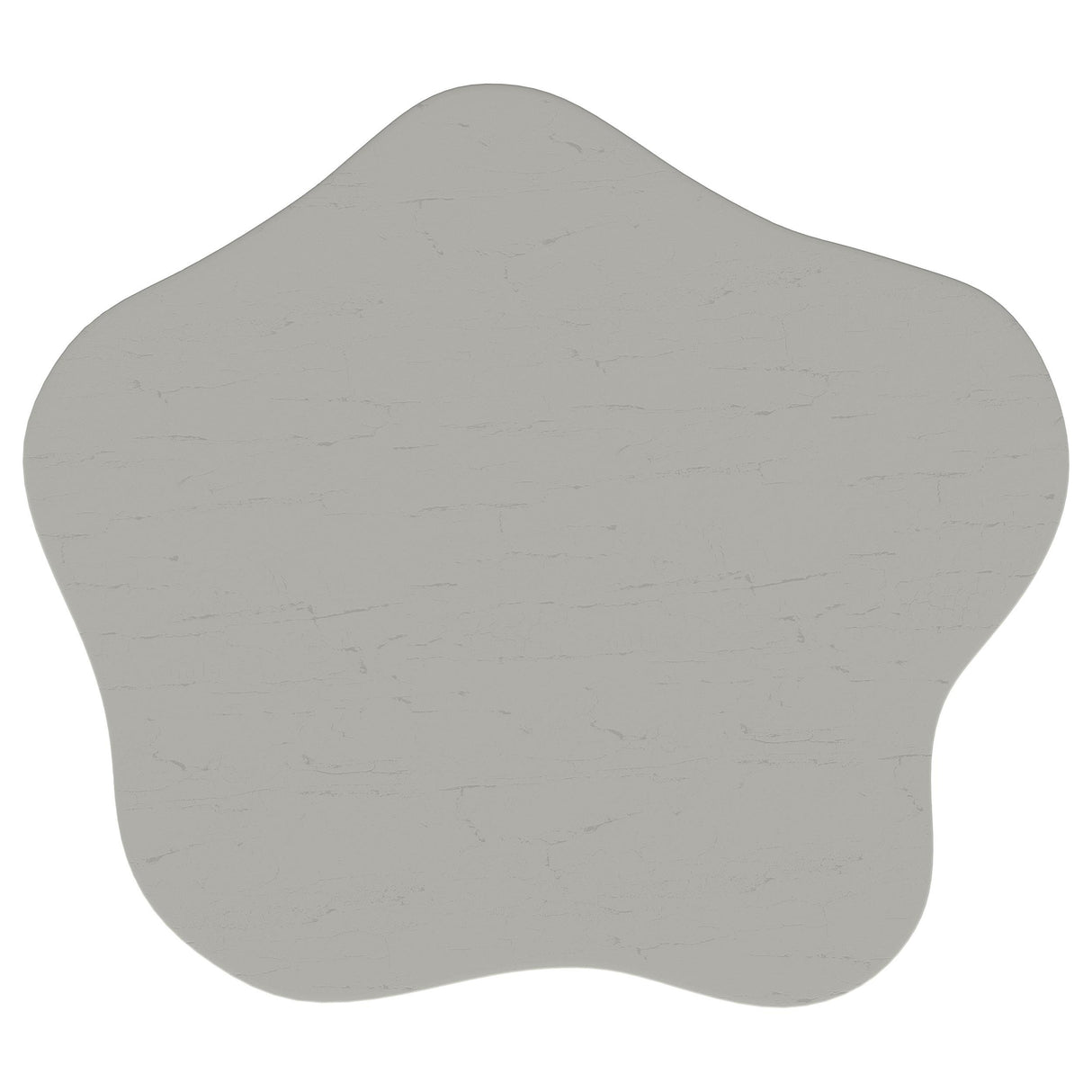 Perth Off White Cloud Shaped Top Side Table from Coaster - Luna Furniture