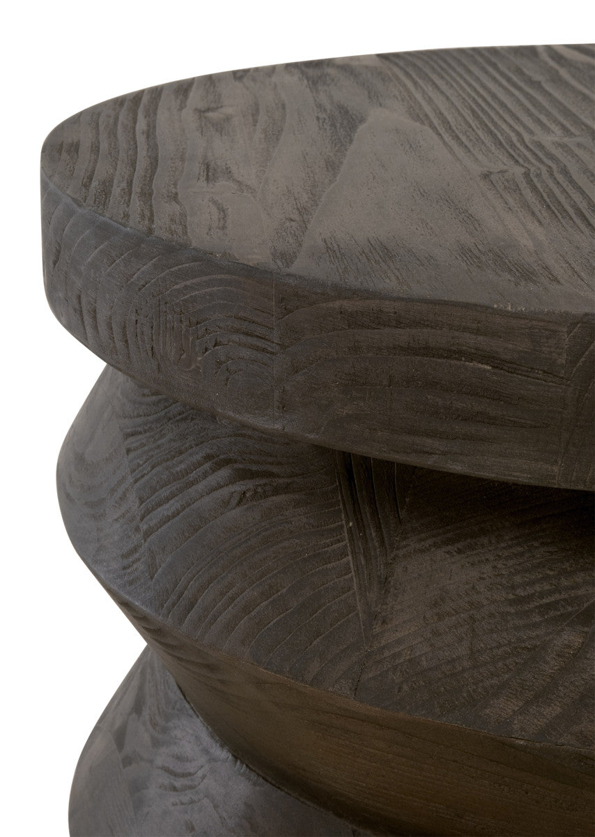 Pier Accent Table in Drift Brown Pine from Essentials For Living - Luna Furniture