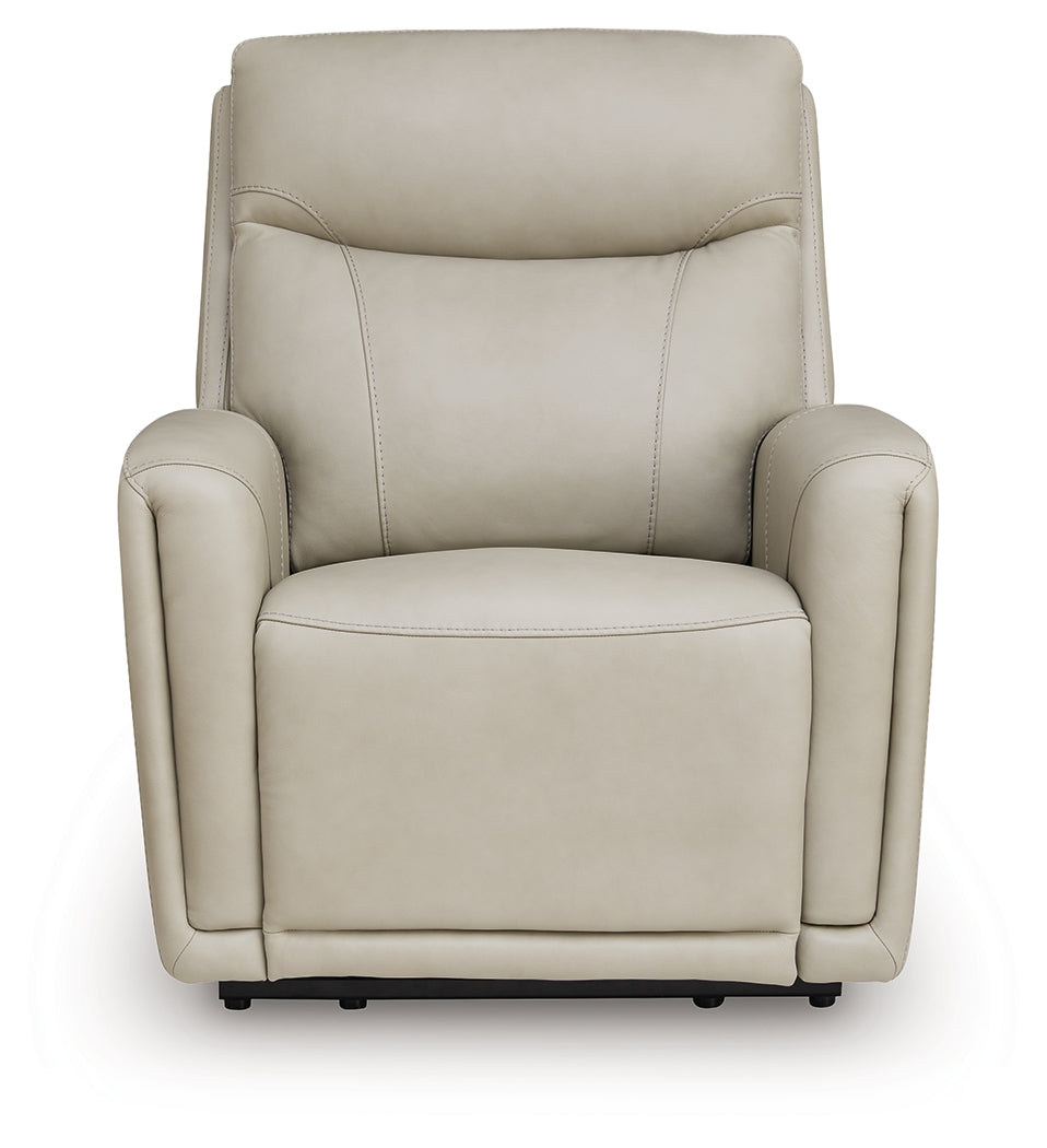 Pincara Bone Power AutoGlide Recliner from Ashley Furniture - Luna Furniture