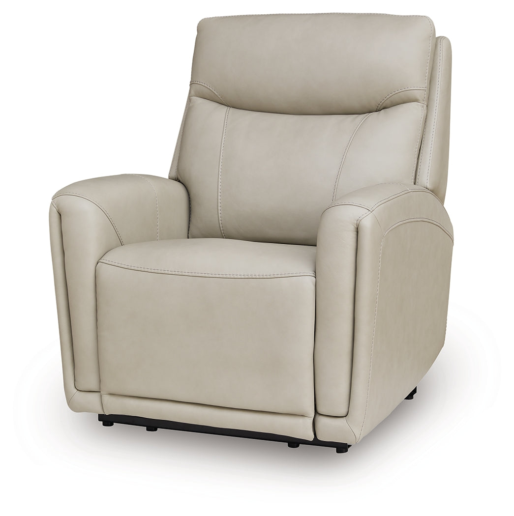 Pincara Bone Power AutoGlide Recliner from Ashley Furniture - Luna Furniture