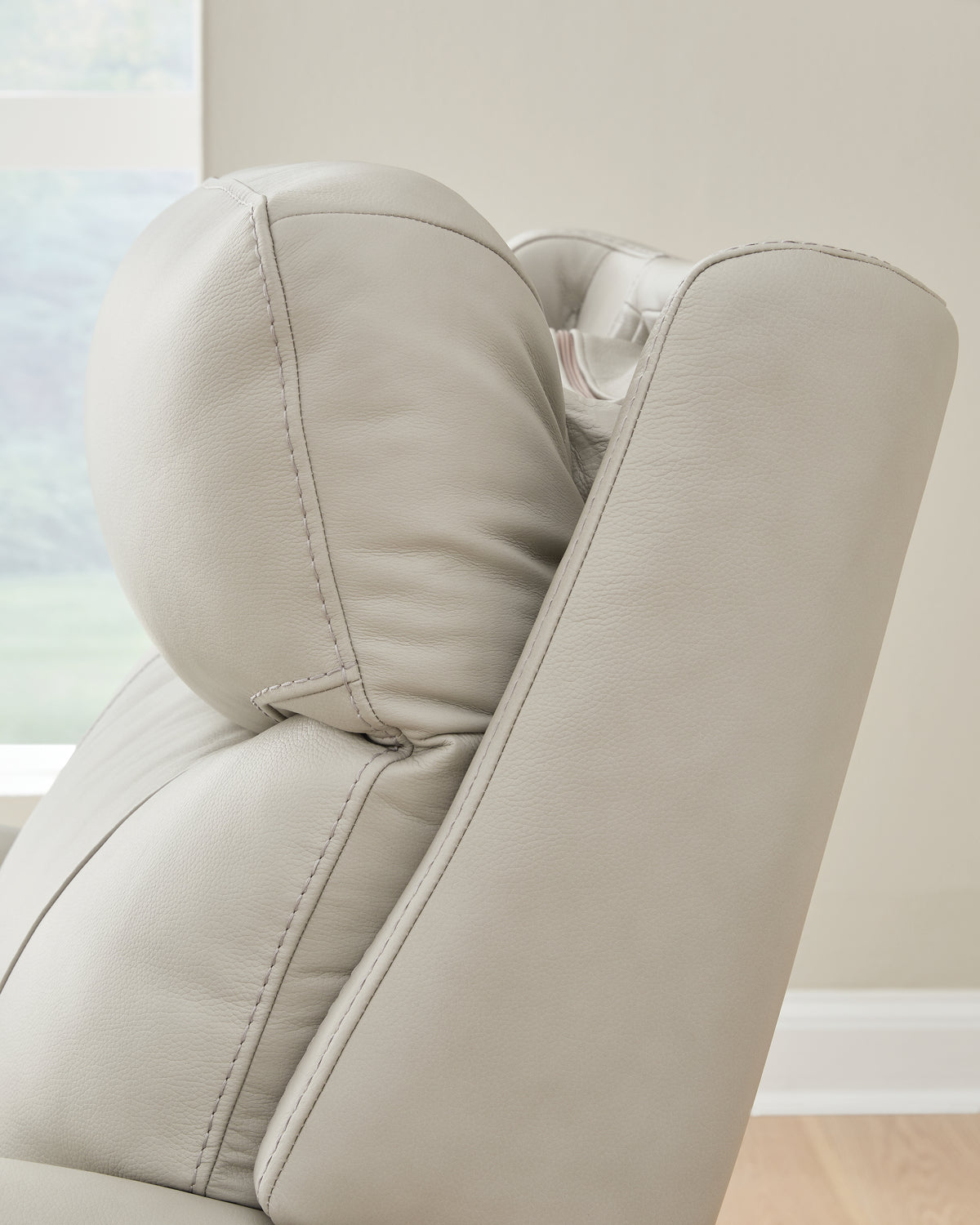 Pincara Bone Power AutoGlide Recliner from Ashley Furniture - Luna Furniture