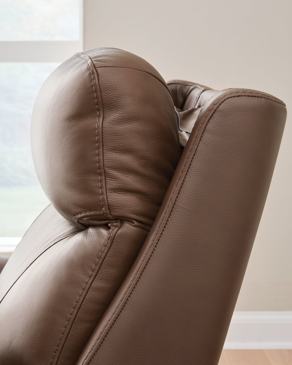 Pincara Umber Power AutoGlide Recliner from Ashley Furniture - Luna Furniture