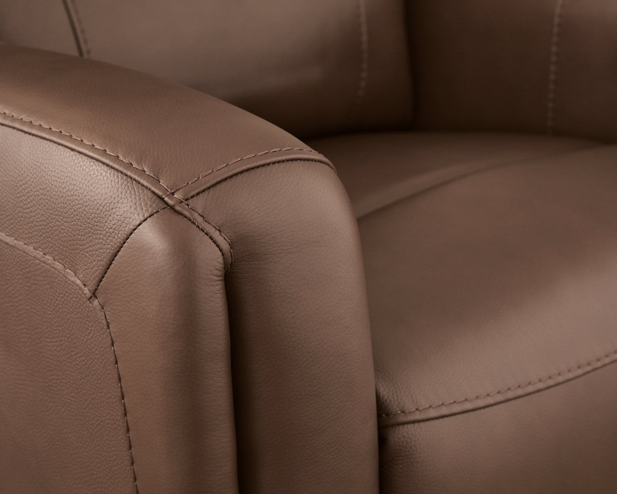 Pincara Umber Power AutoGlide Recliner from Ashley Furniture - Luna Furniture