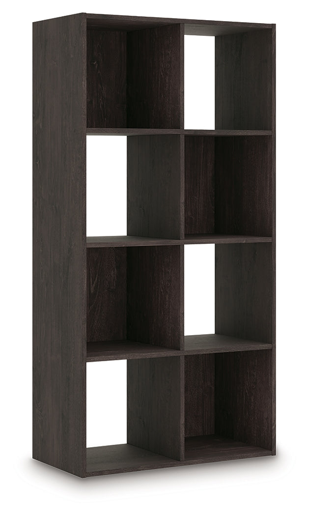 Piperton Charcoal Eight Cube Organizer from Ashley - Luna Furniture