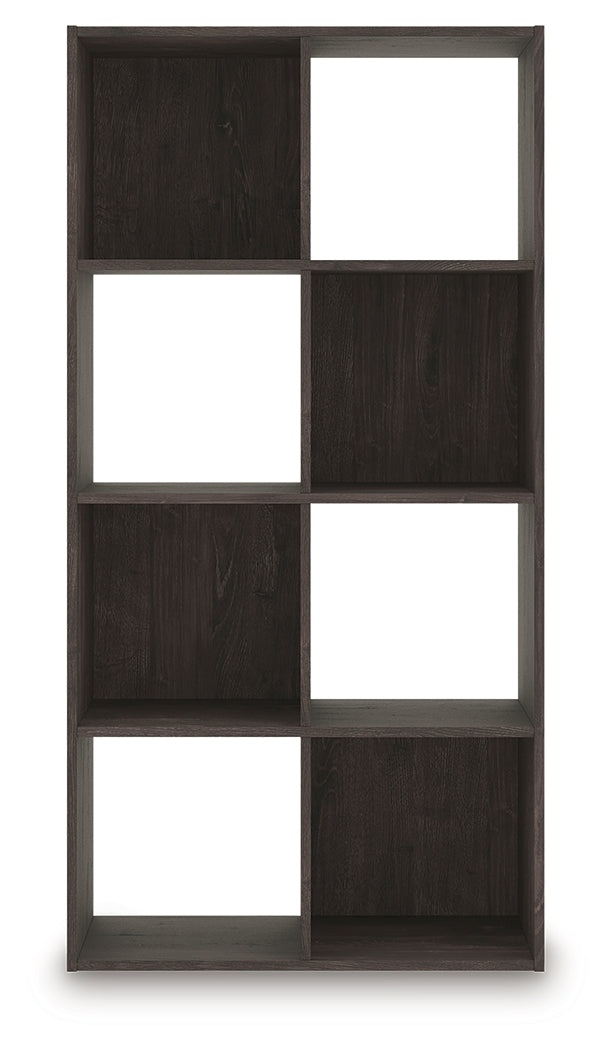 Piperton Charcoal Eight Cube Organizer from Ashley - Luna Furniture
