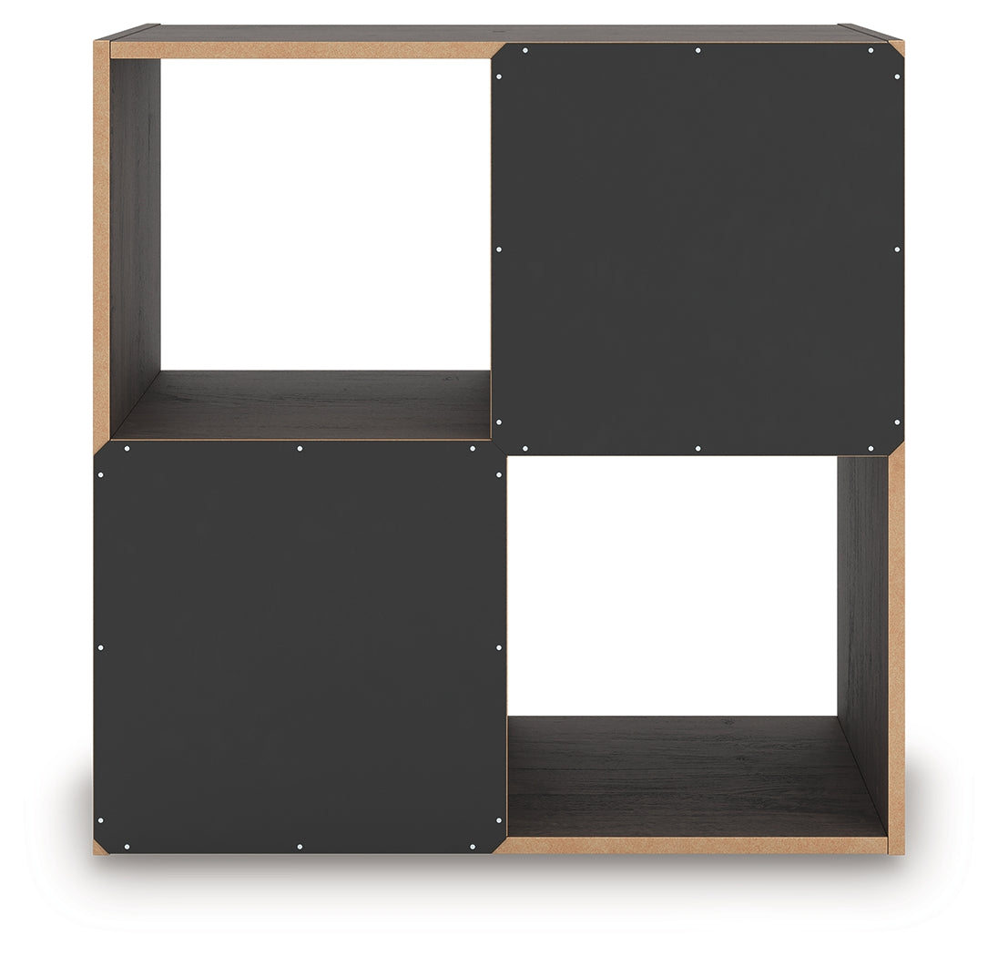 Piperton Charcoal Four Cube Organizer from Ashley - Luna Furniture