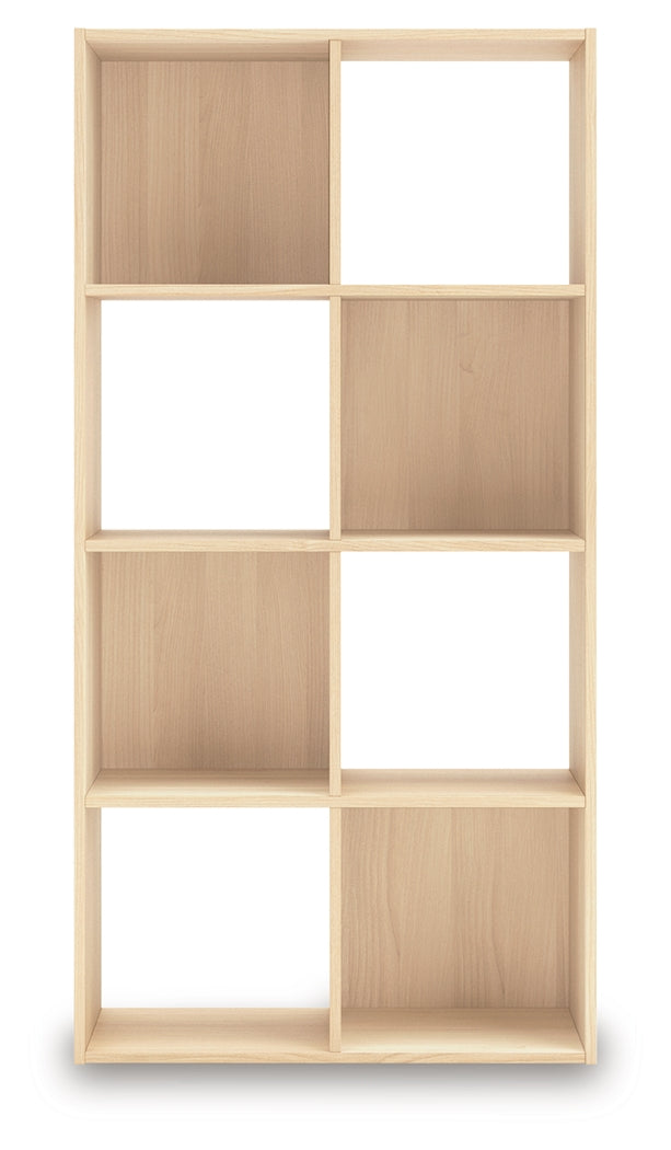 Piperton Tan Eight Cube Organizer from Ashley - Luna Furniture