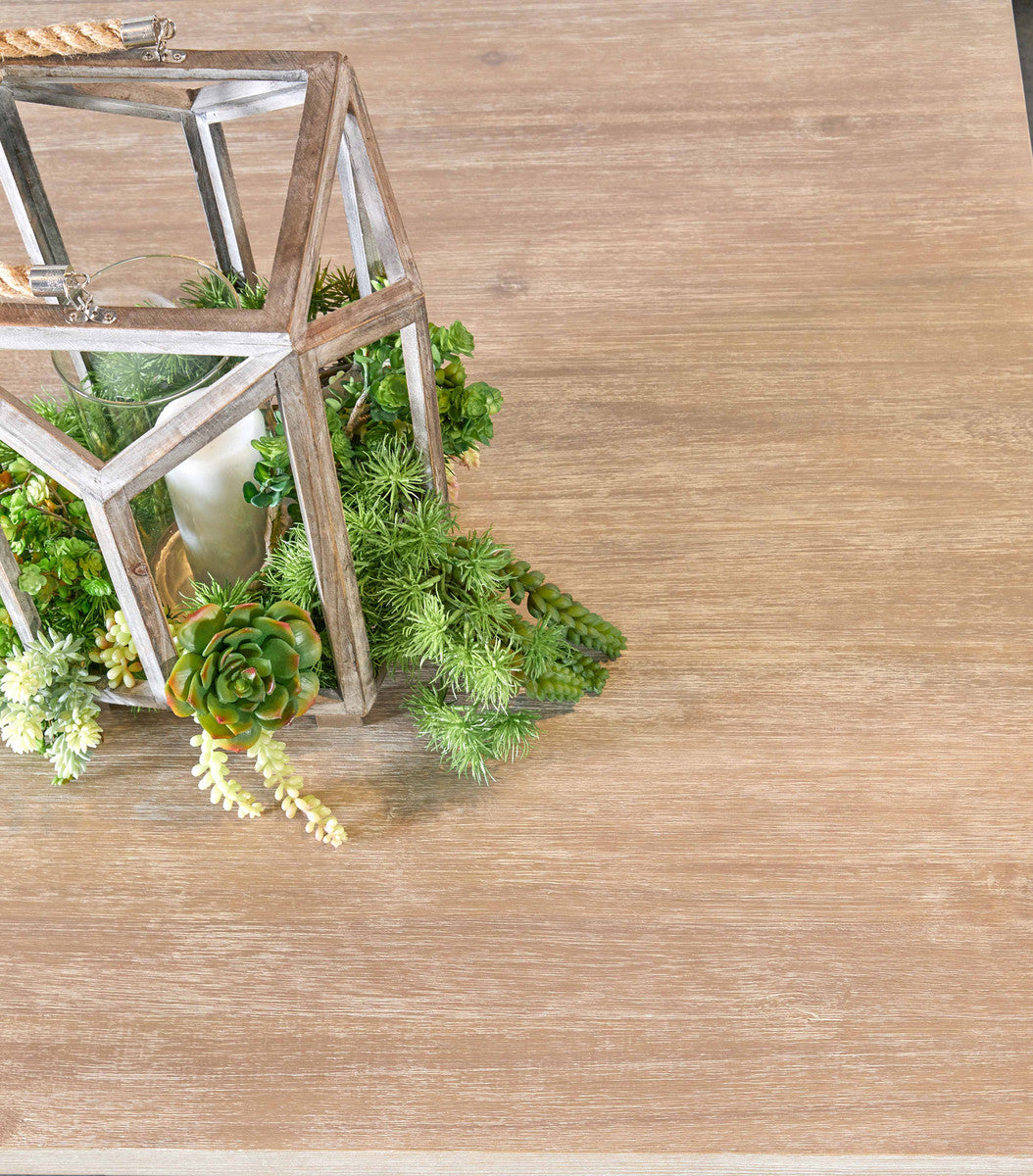 Plaza Extension Dining Table in Natural Gray Acacia from Essentials For Living - Luna Furniture