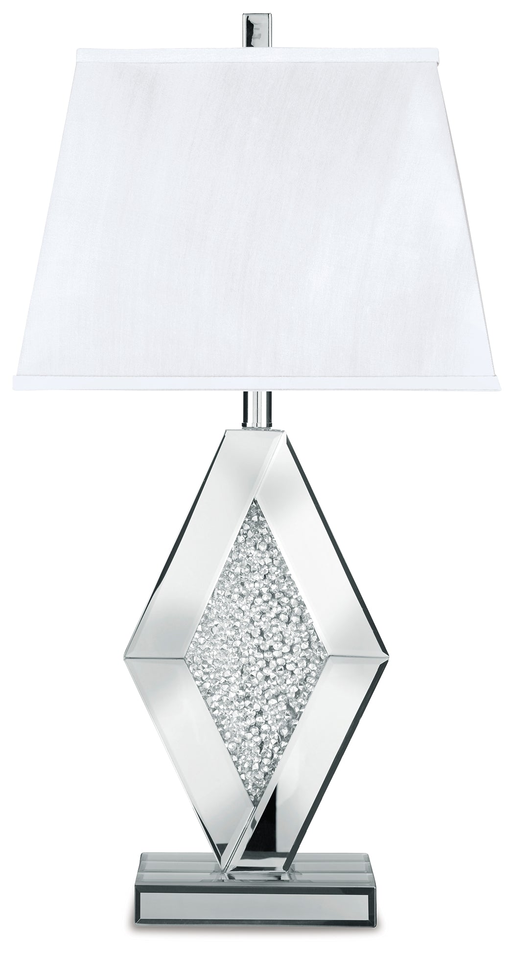 Prunella 2-Piece Table Lamp Set in Silver Finish from Ashley - Luna Furniture