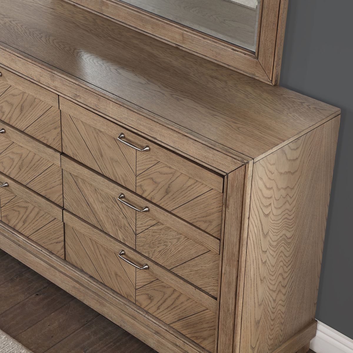 Montana Sand Dresser and Mirror from Steve Silver - Luna Furniture