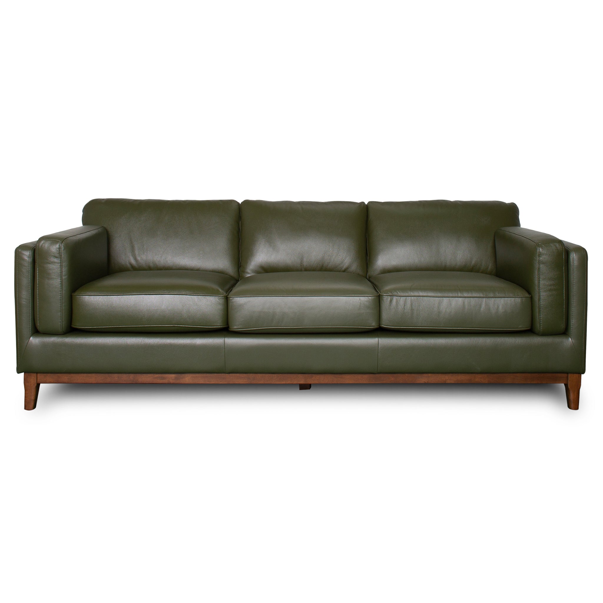 Casuarinaページです Raleigh Forest Green Top Grain Leather Sofa – Luna Furniture