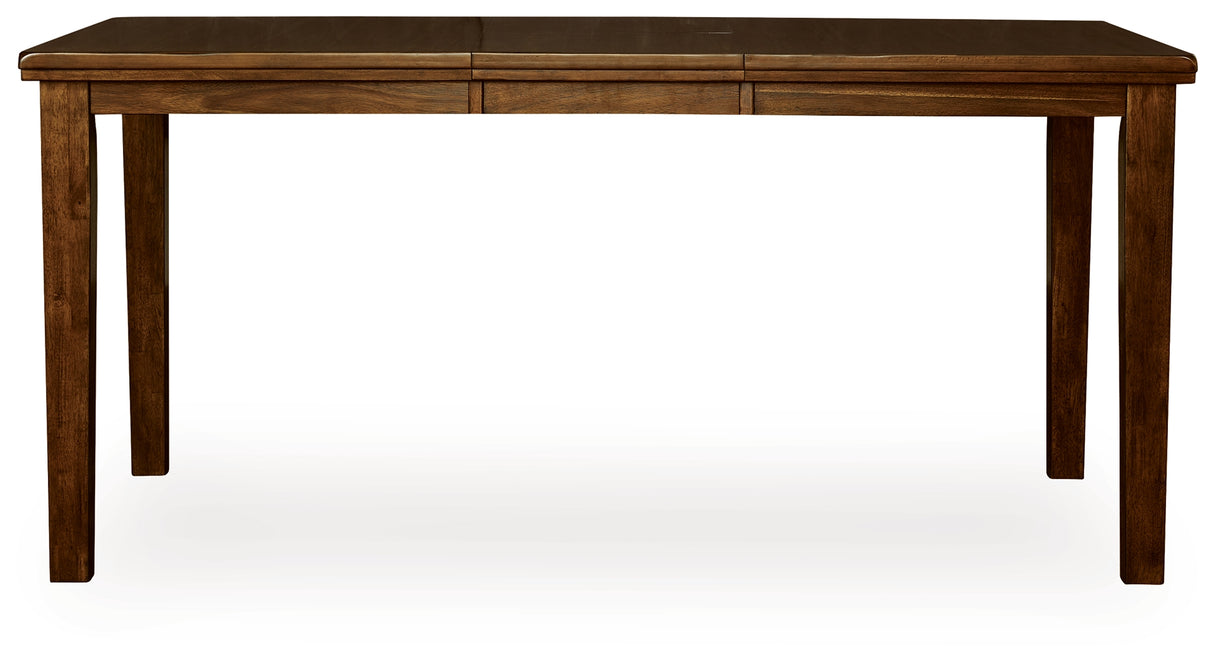 Ralene Medium Brown Counter Height Dining Extension Table from Ashley - Luna Furniture