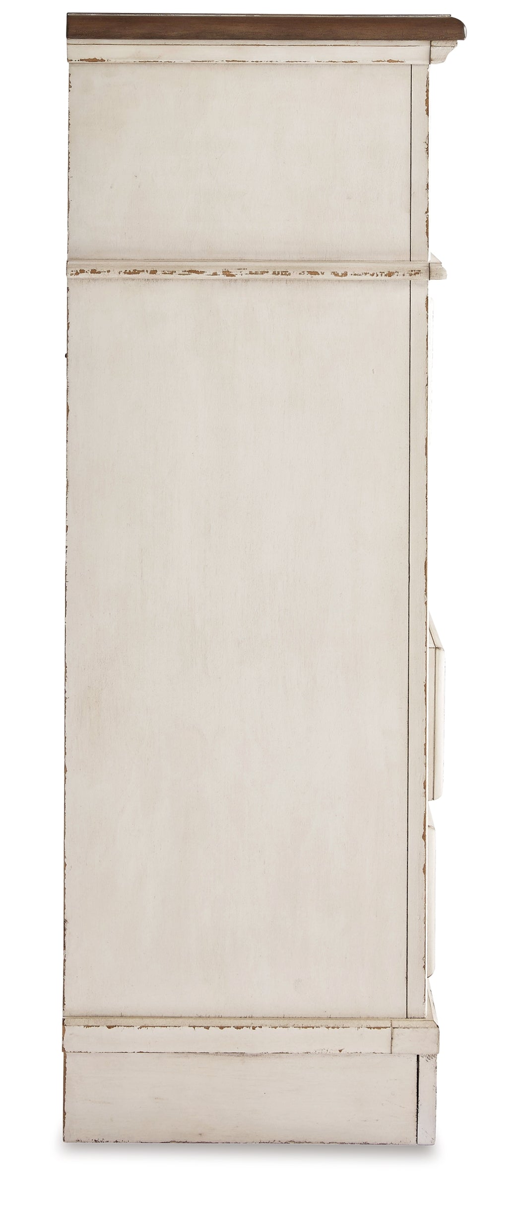 Realyn Two-tone Full Panel Bed, Dresser and Chest from Ashley - Luna Furniture