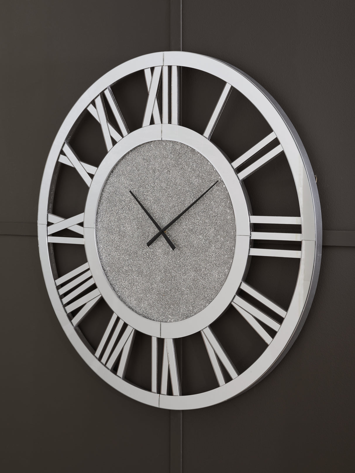Reinport Mirror Wall Clock from Ashley - Luna Furniture