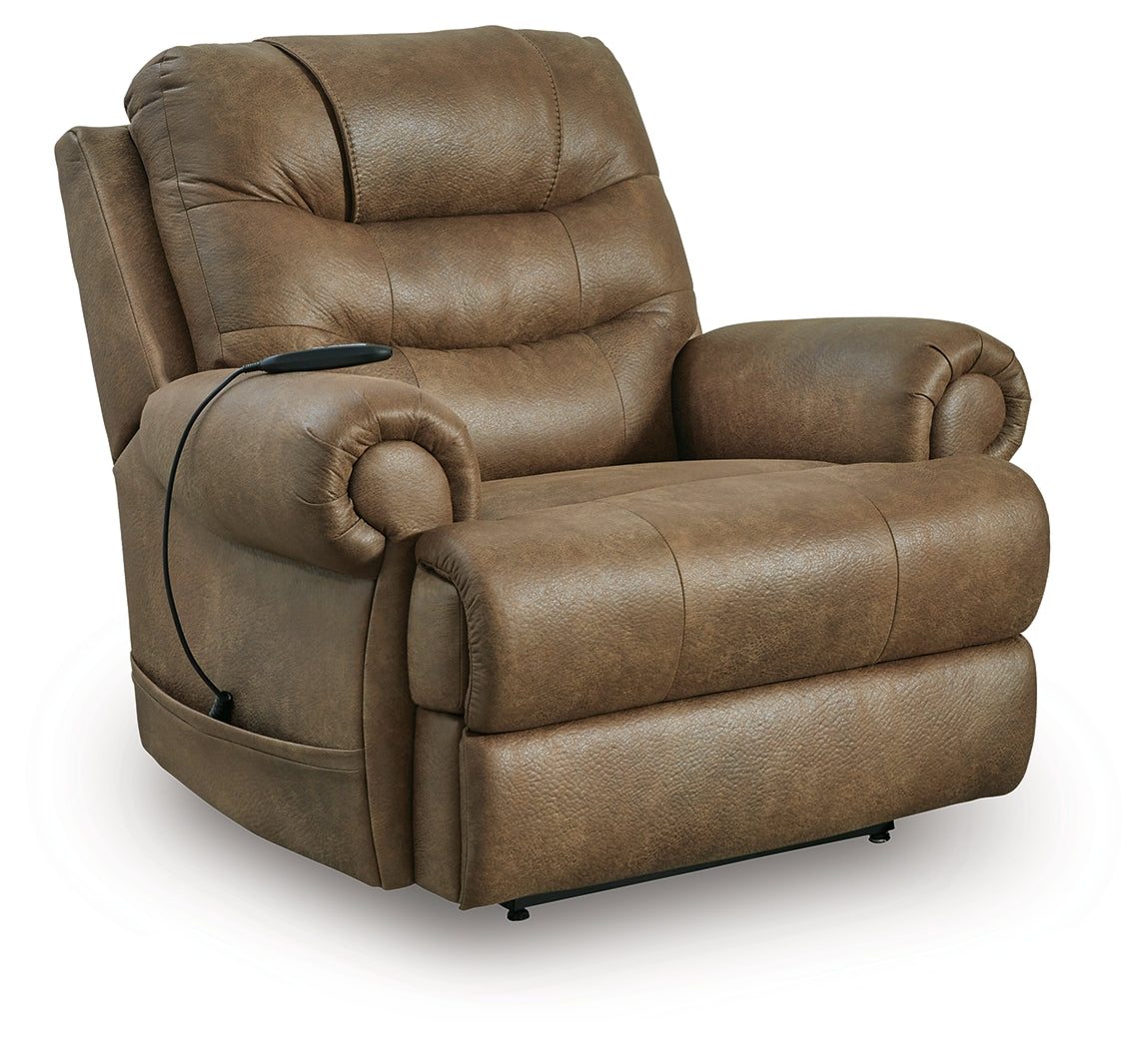 Revived and Restored Earth Power Lift Recliner from Ashley - Luna Furniture