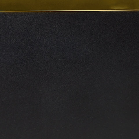 Rexwell Black/Gold Finish Accent Table with Speaker from Ashley - Luna Furniture