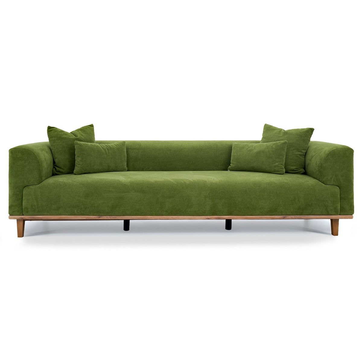 Richardson Green Velvet Sofa from Ashcroft Furniture - Luna Furniture
