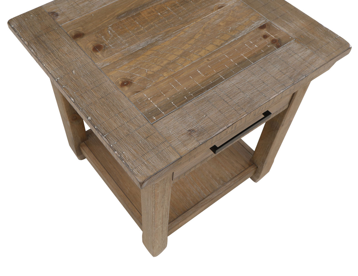 Riverdale Driftwood End Table from Steve Silver - Luna Furniture