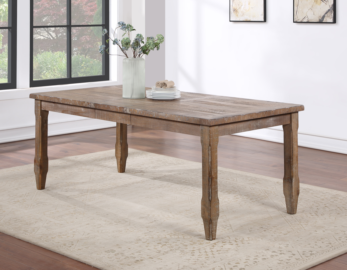 Riverdale Leg Table with 4 Wooden Side Chairs from Steve Silver - Luna Furniture