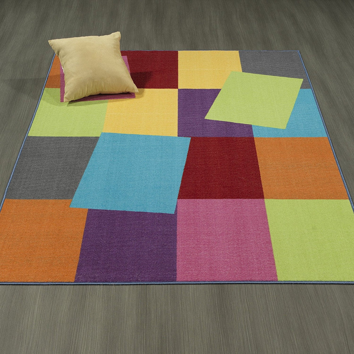Rainbow Multi-Color 8X10 Non-Slip Rug from Nova Furniture - Luna Furniture