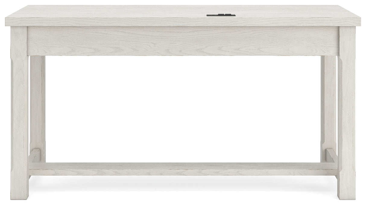 Robbinsdale Antique White Home Office Desk from Ashley - Luna Furniture