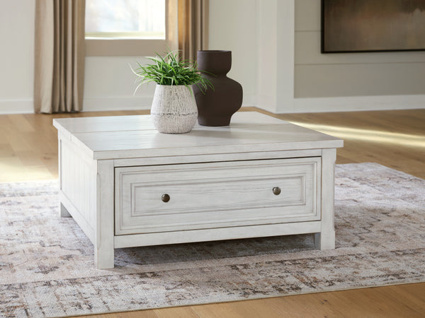 Robbinsdale Antique White Lift-Top Coffee Table