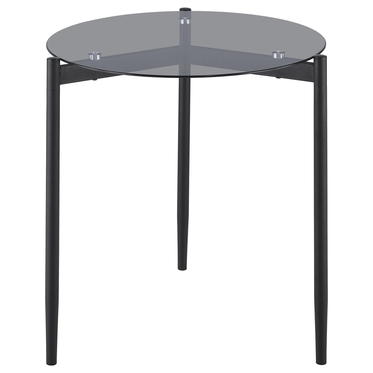 Rosalie Gray 3-Piece Round Coffee and End Table Set from Coaster - Luna Furniture