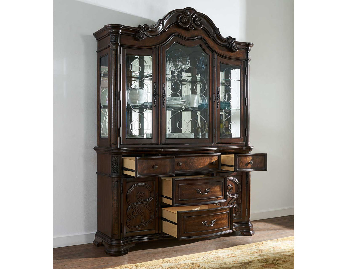 Royale 9 Piece Set(Table, 2 Arm Chairs & 6 Side Chairs) from Steve Silver - Luna Furniture