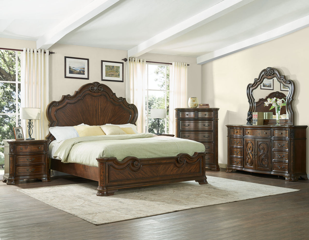 Royale King Bed from Steve Silver - Luna Furniture