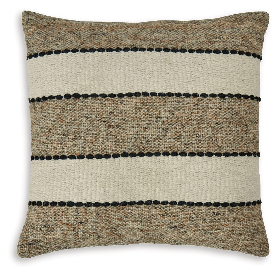 Rueford Brown/Black/Natural Pillow (Set of 4) from Ashley - Luna Furniture