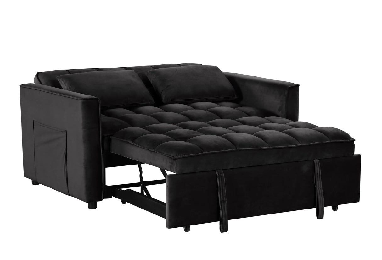 Relax Black Sleeper Sofa from Happy Homes - Luna Furniture