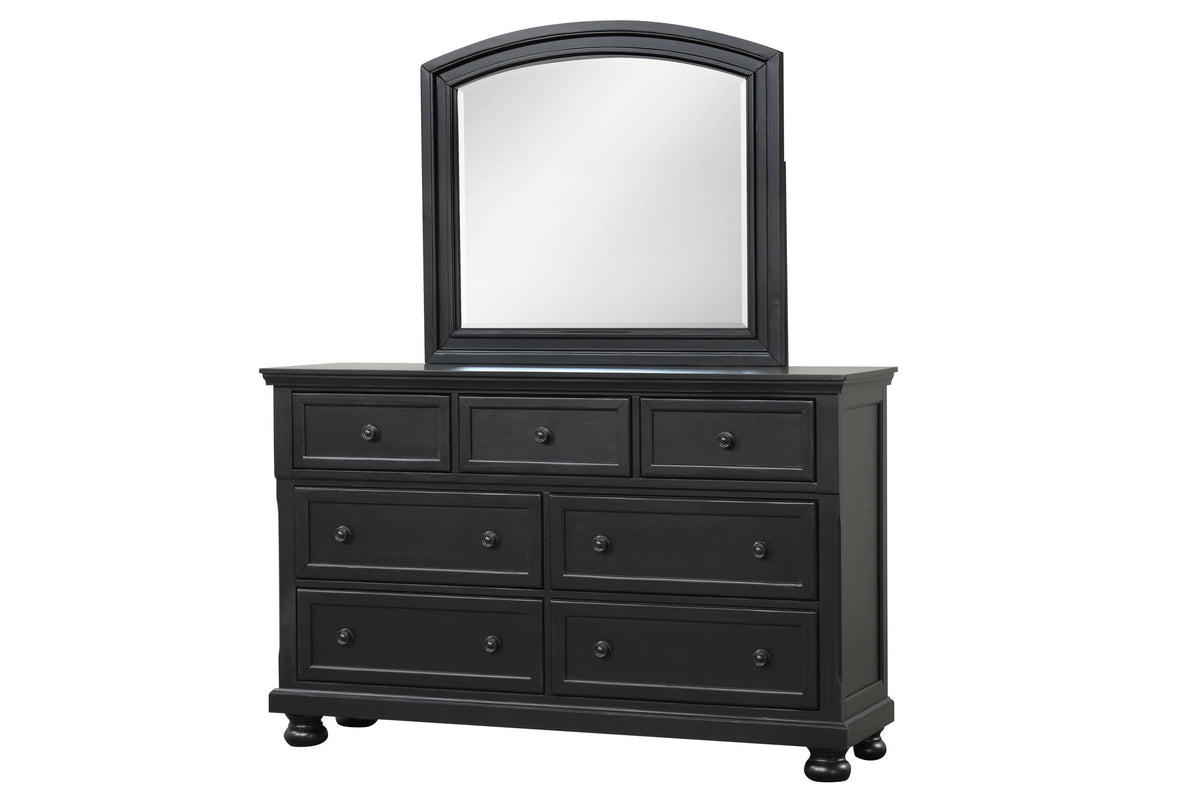 Magnolia Black Nightstand from Happy Homes - Luna Furniture