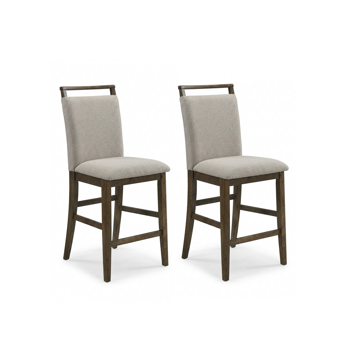 Tommy Burnt Walnut Counter Height Chair from Happy Homes - Luna Furniture