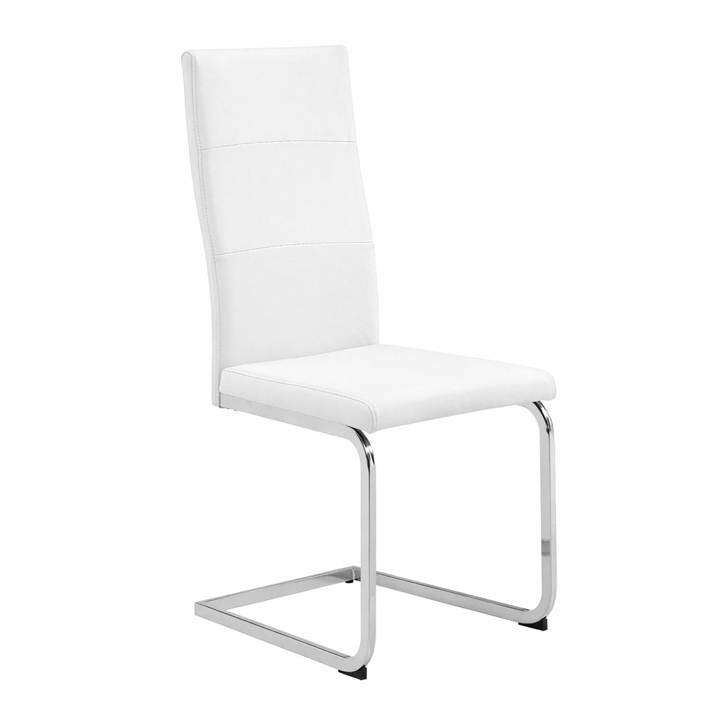 Chełmno White Glass Top 7-Piece Dining Set from Happy Homes - Luna Furniture