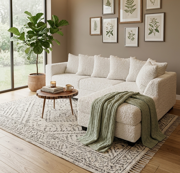 Nimbus Cream Sectional