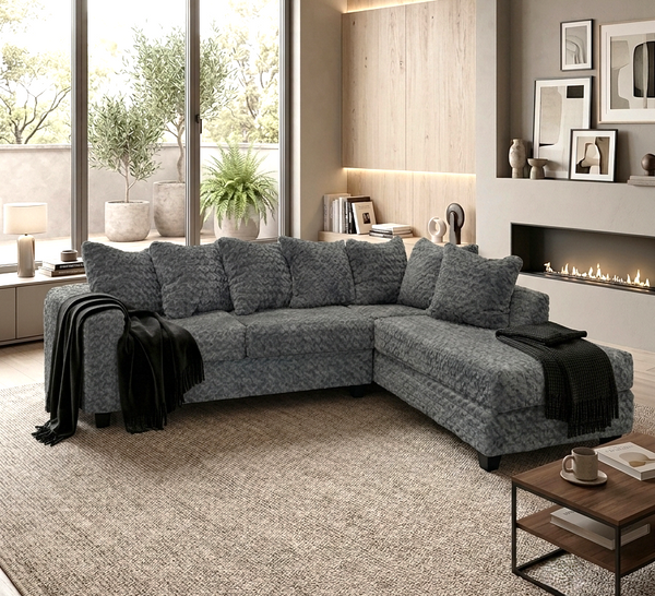 Nimbus Charcoal Sectional