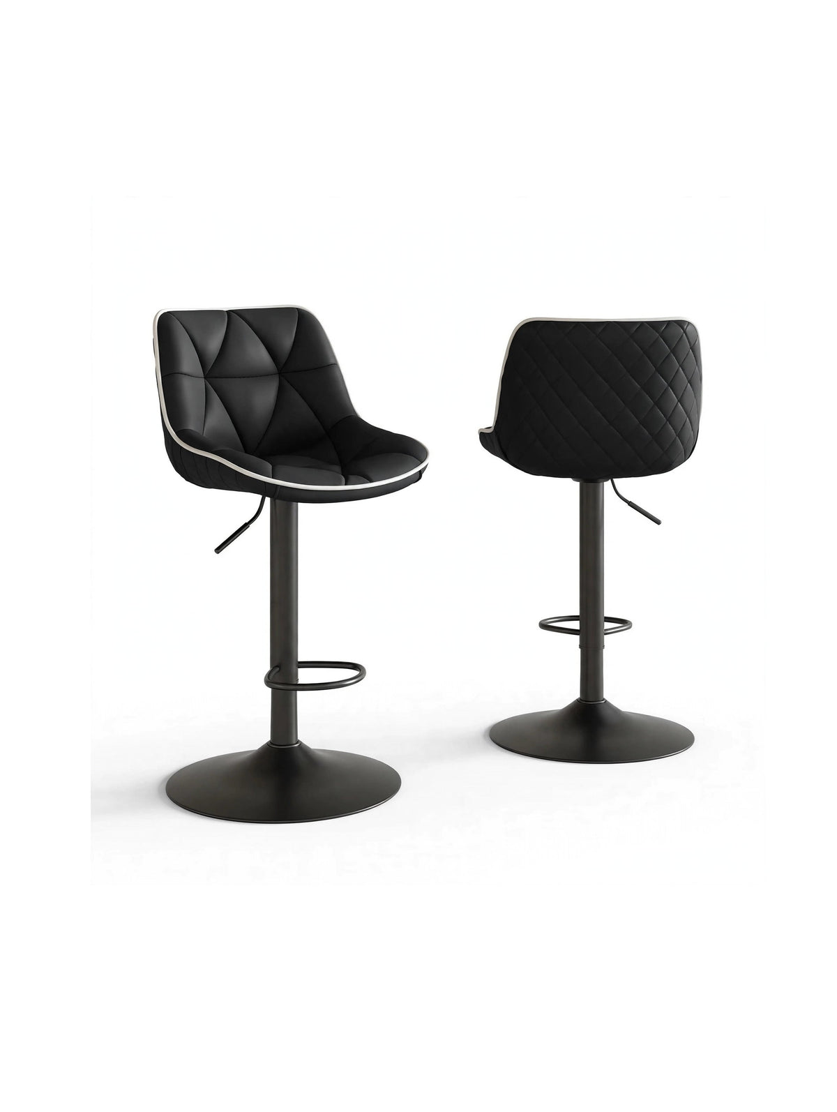 1208 Black - Barstools from Happy Homes - Luna Furniture