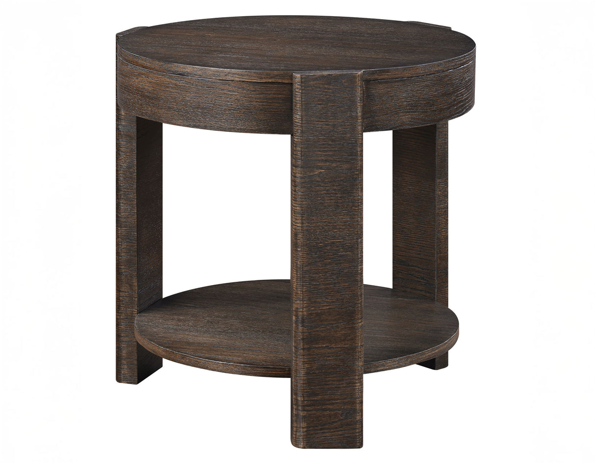 Salina Round End Table from Steve Silver - Luna Furniture