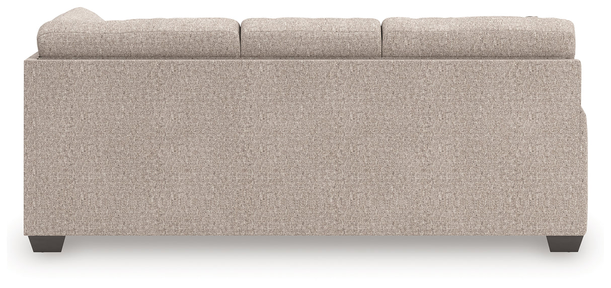 Seyler Lane Hemp Left-Arm Facing Sofa with Corner Wedge from Ashley - Luna Furniture