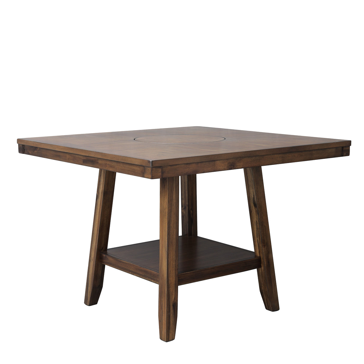 Ellini Brown 5-Piece Counter Height Set from Homelegance - Luna Furniture