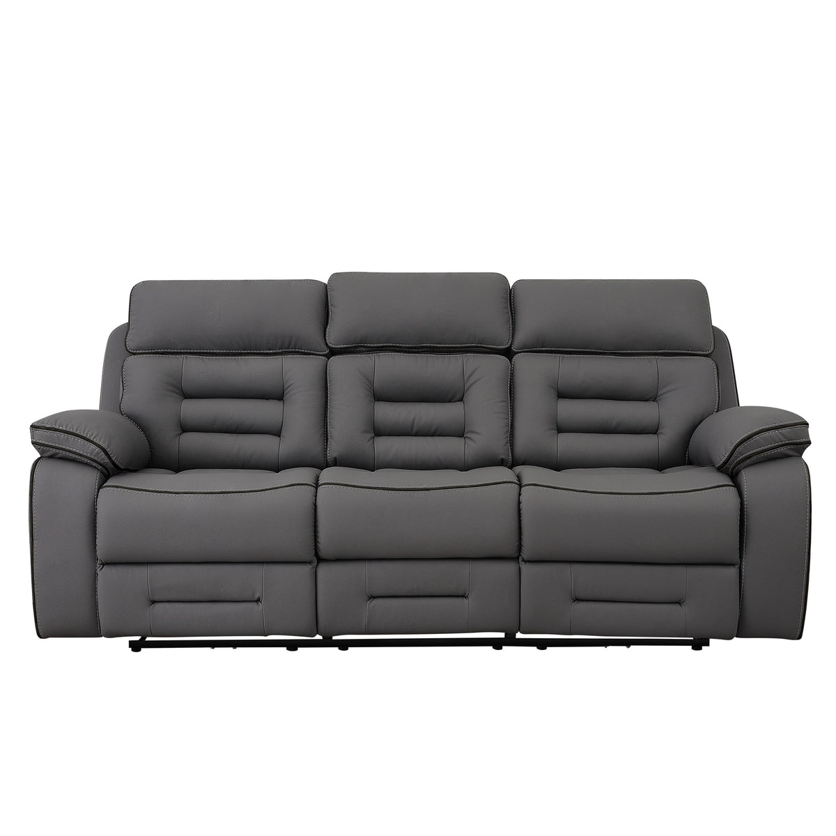 Pelin Gray Power Reclining Sofa from Homelegance - Luna Furniture